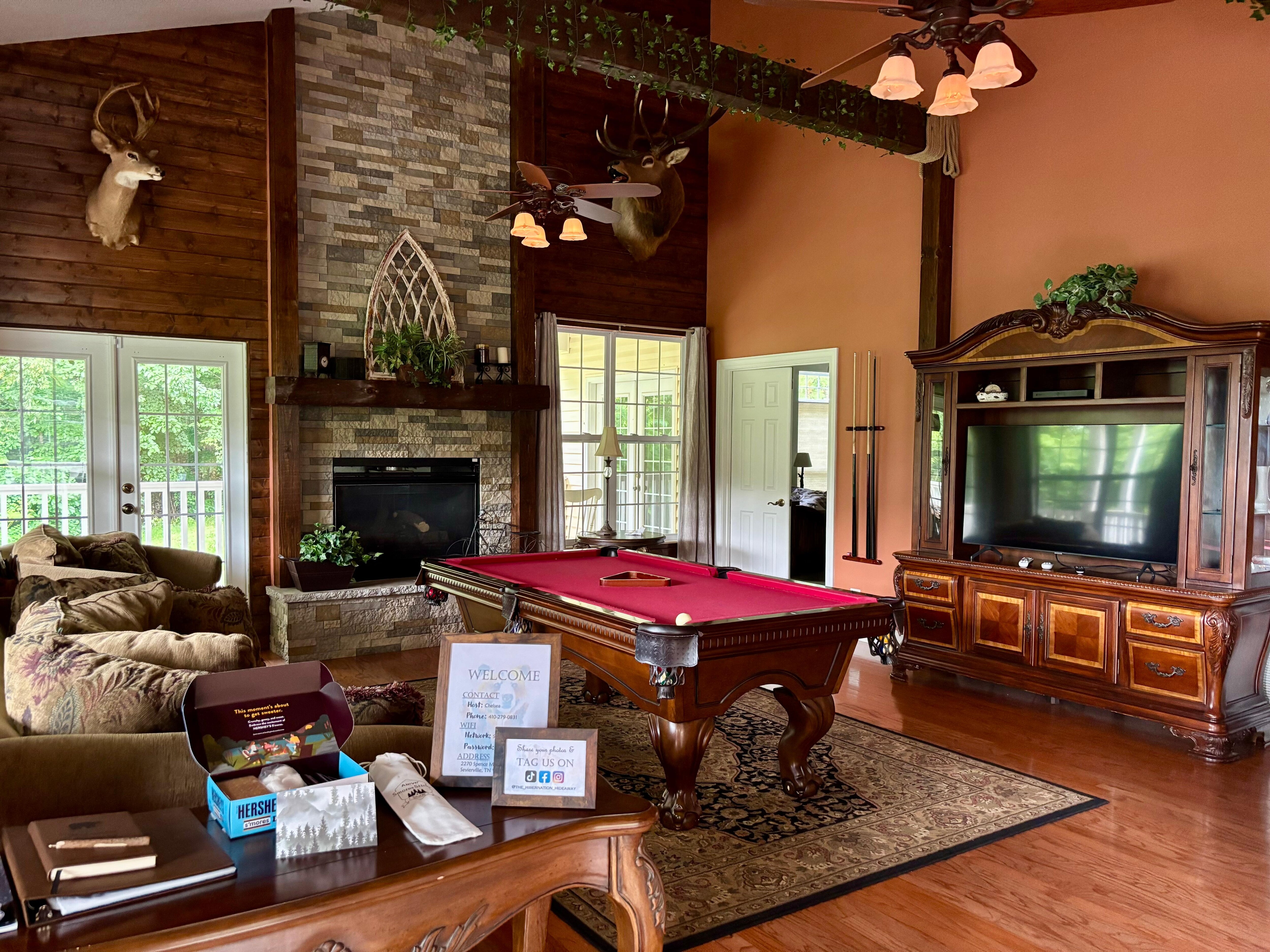 Loved shooting pool!