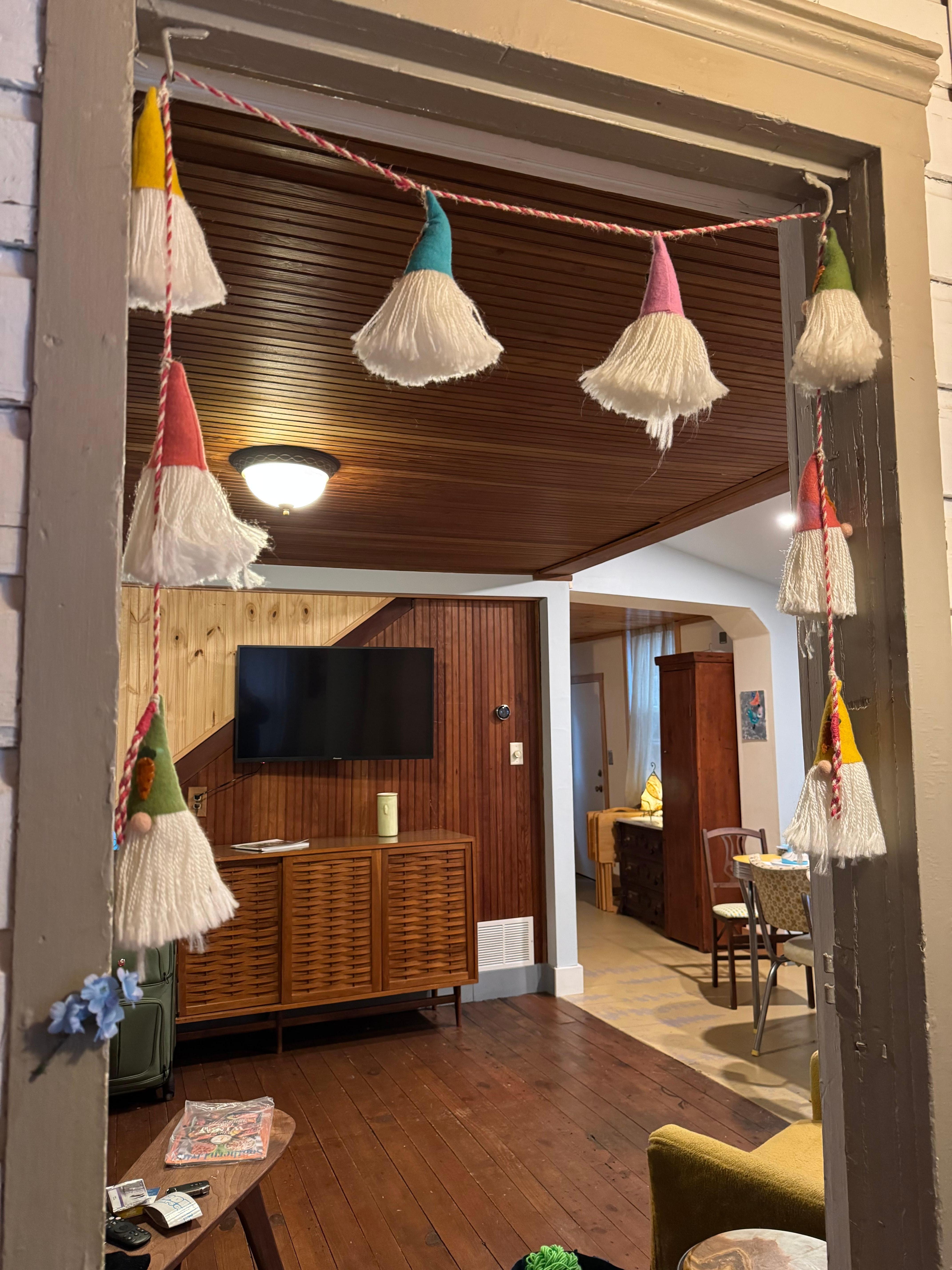 Welcomed by the gnomes