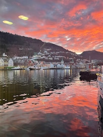 Sunrise from breakfast too