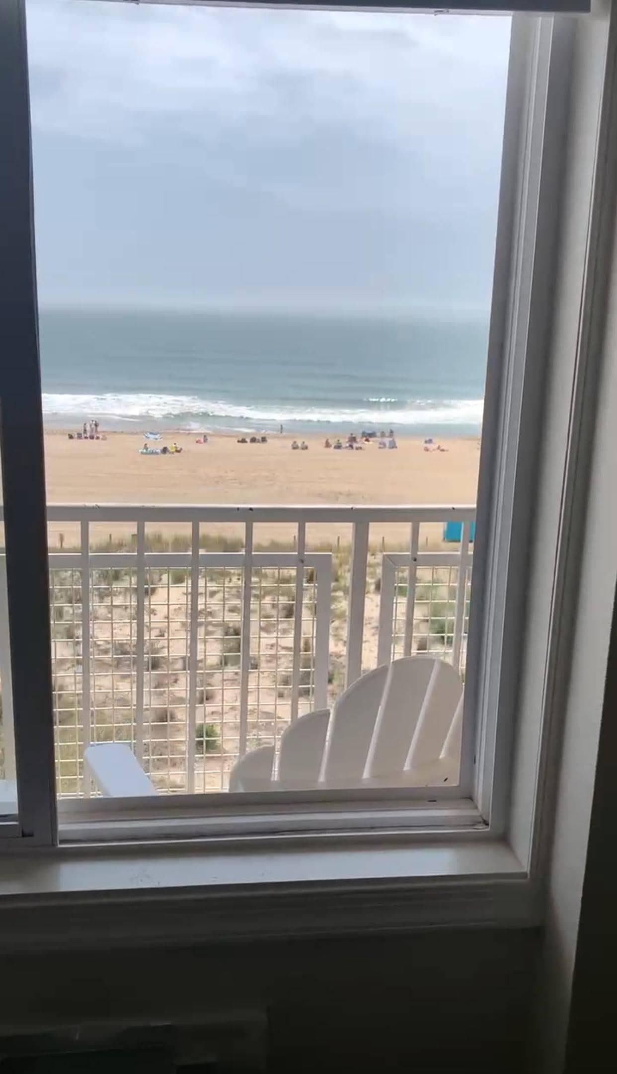 The Ocean view from our suite.