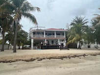 The house from the beach