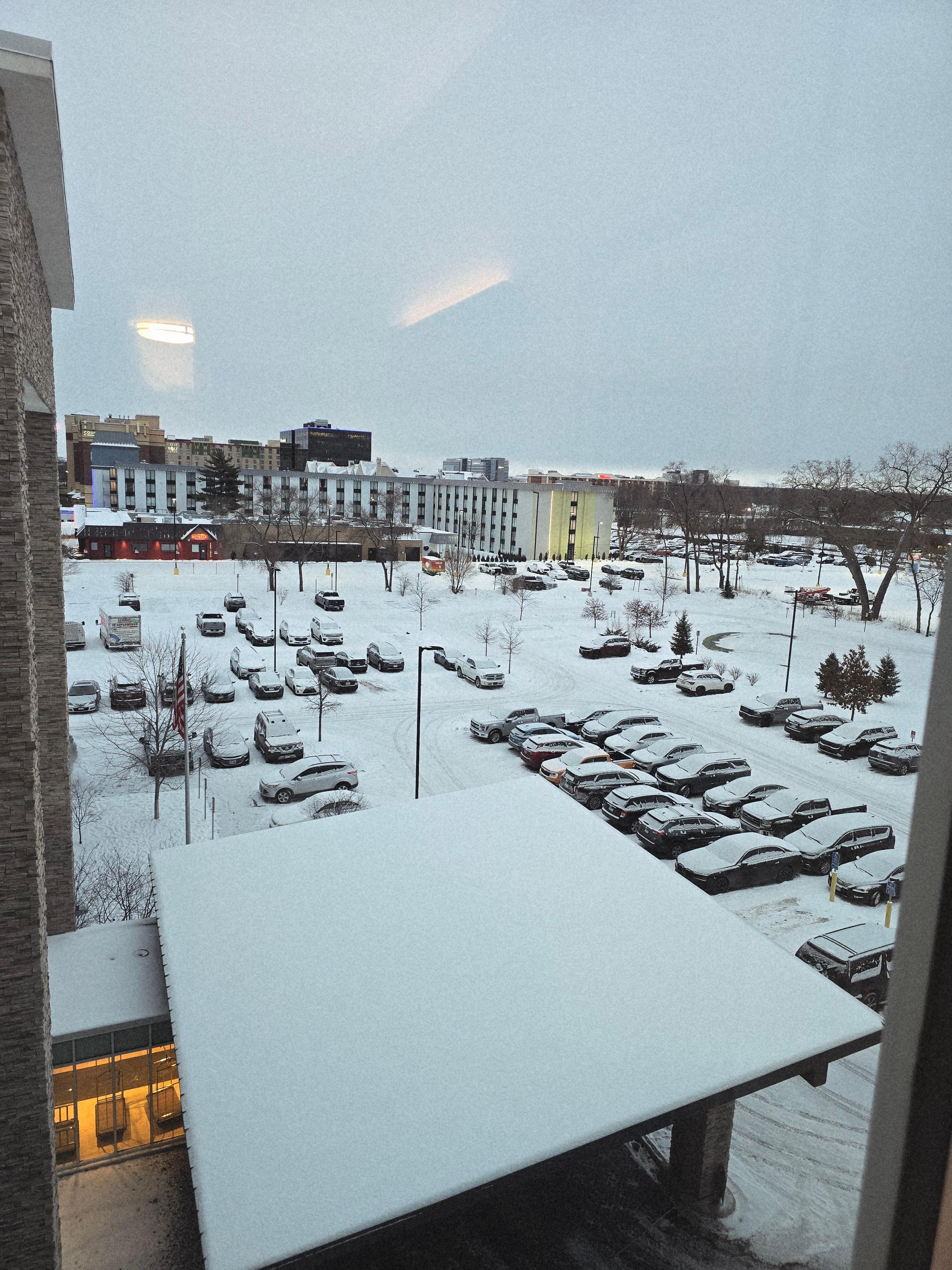 Lots of parking. They do charge for parking