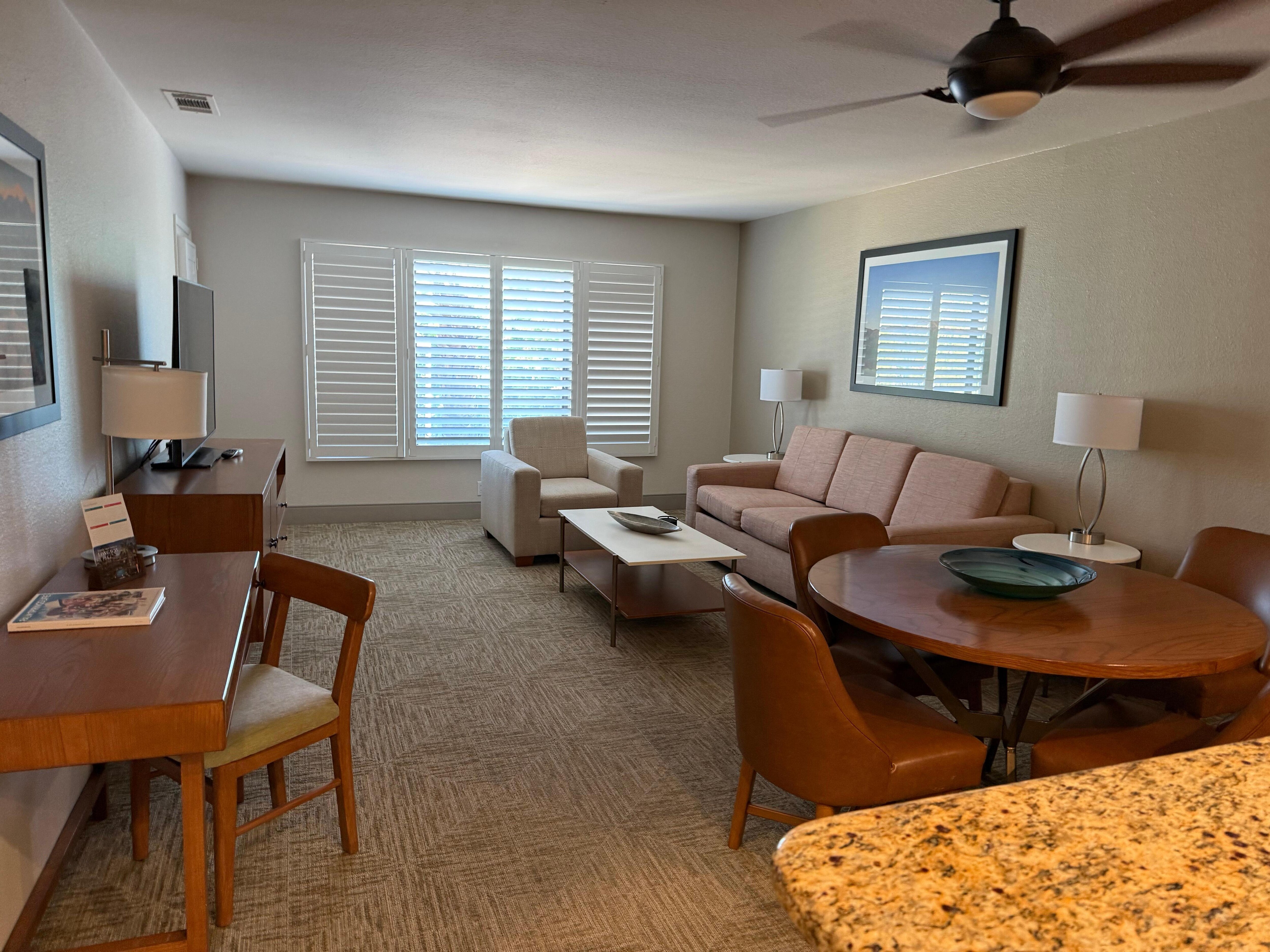 Living Room and Dining Room 