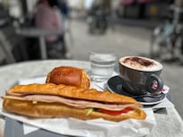 Just around the corner awaits a plethora of dining options.