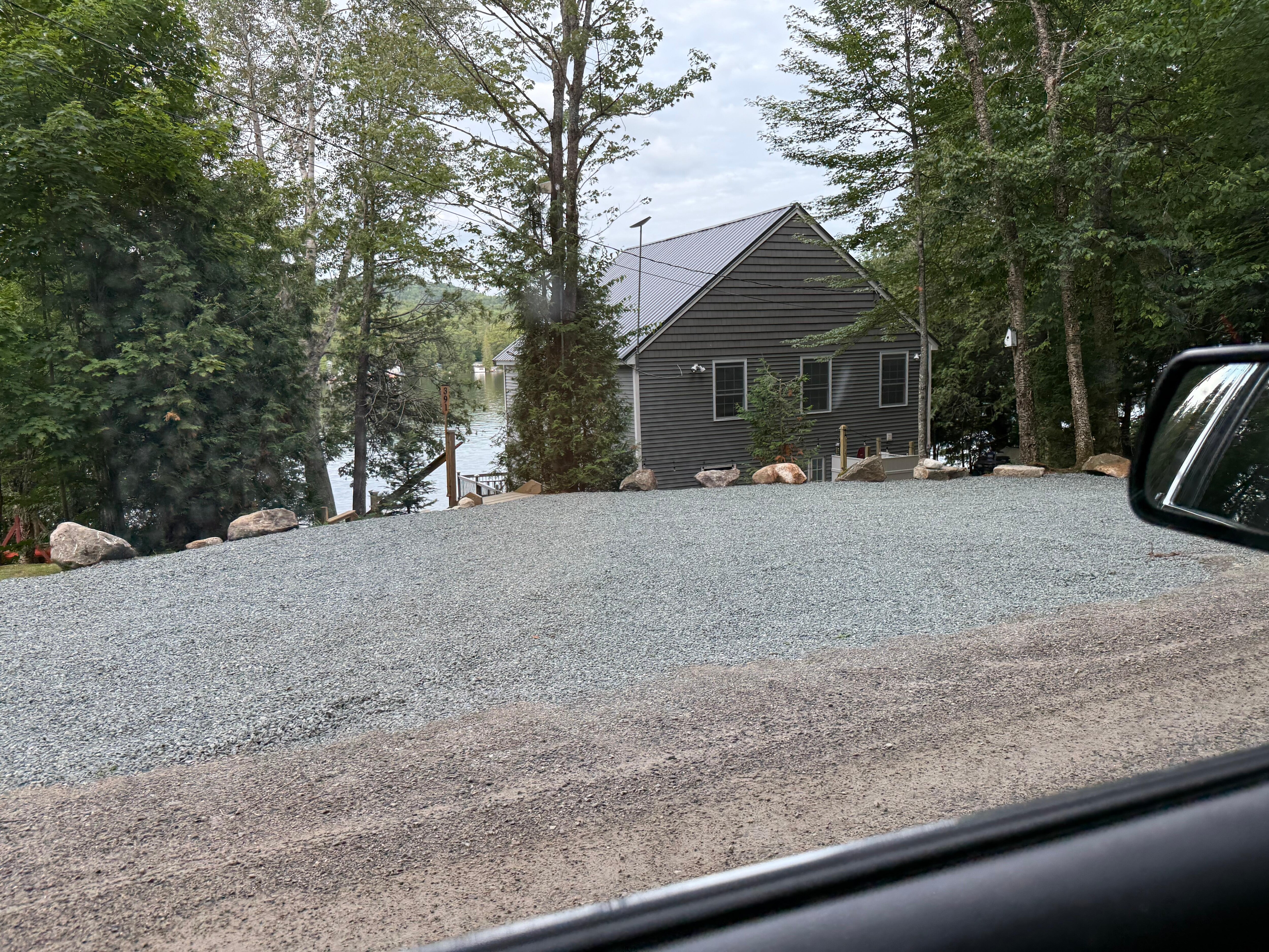 View from the road! 
