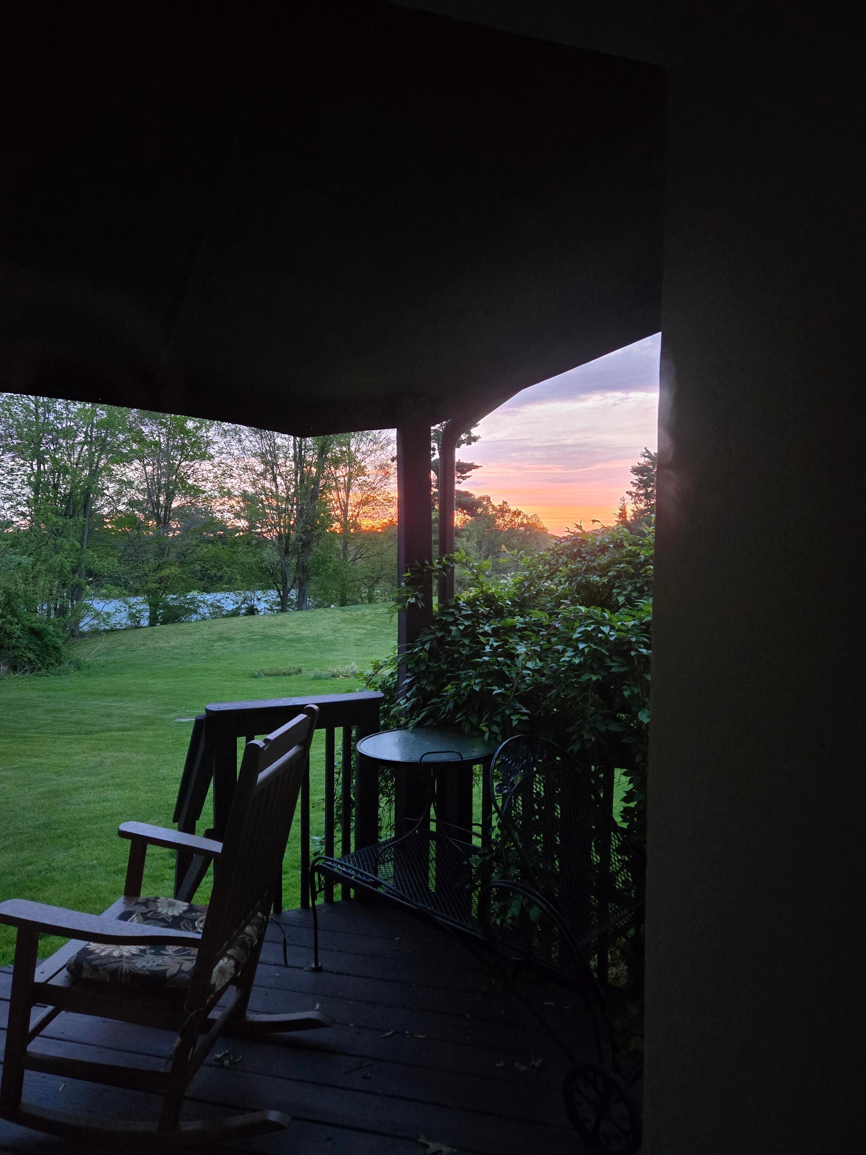 One beautiful sunrise