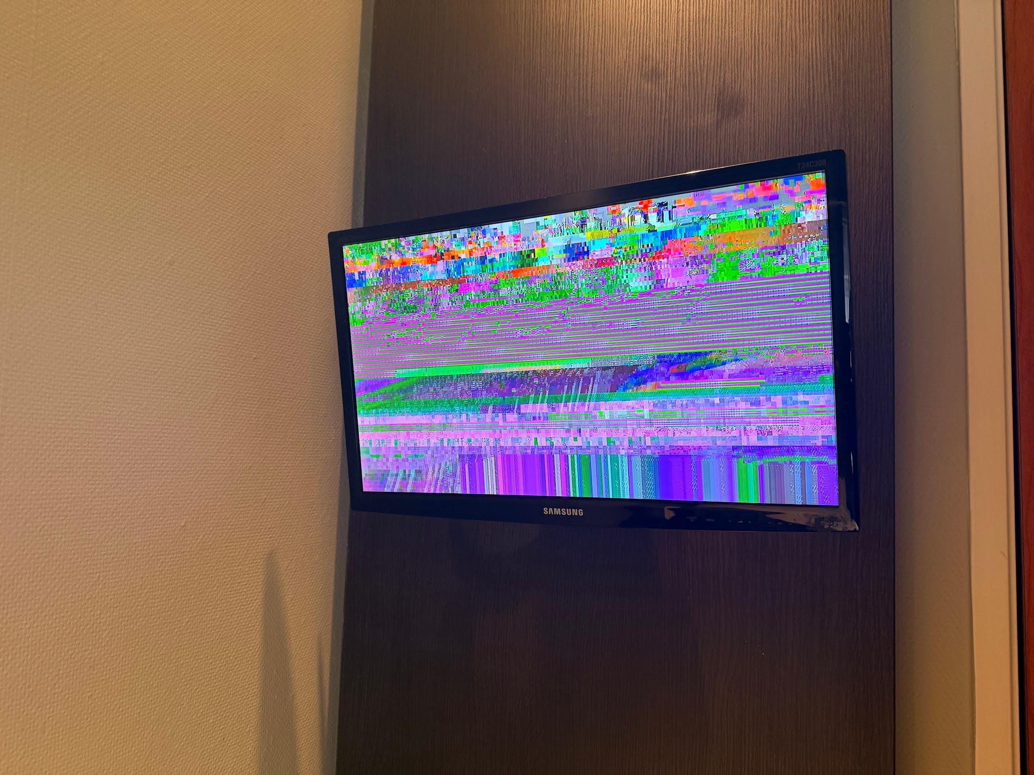 TV never worked