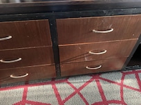 Looks like they havenât cleaned the dresser in a while