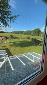 Blick aus dem 1.Geschoss