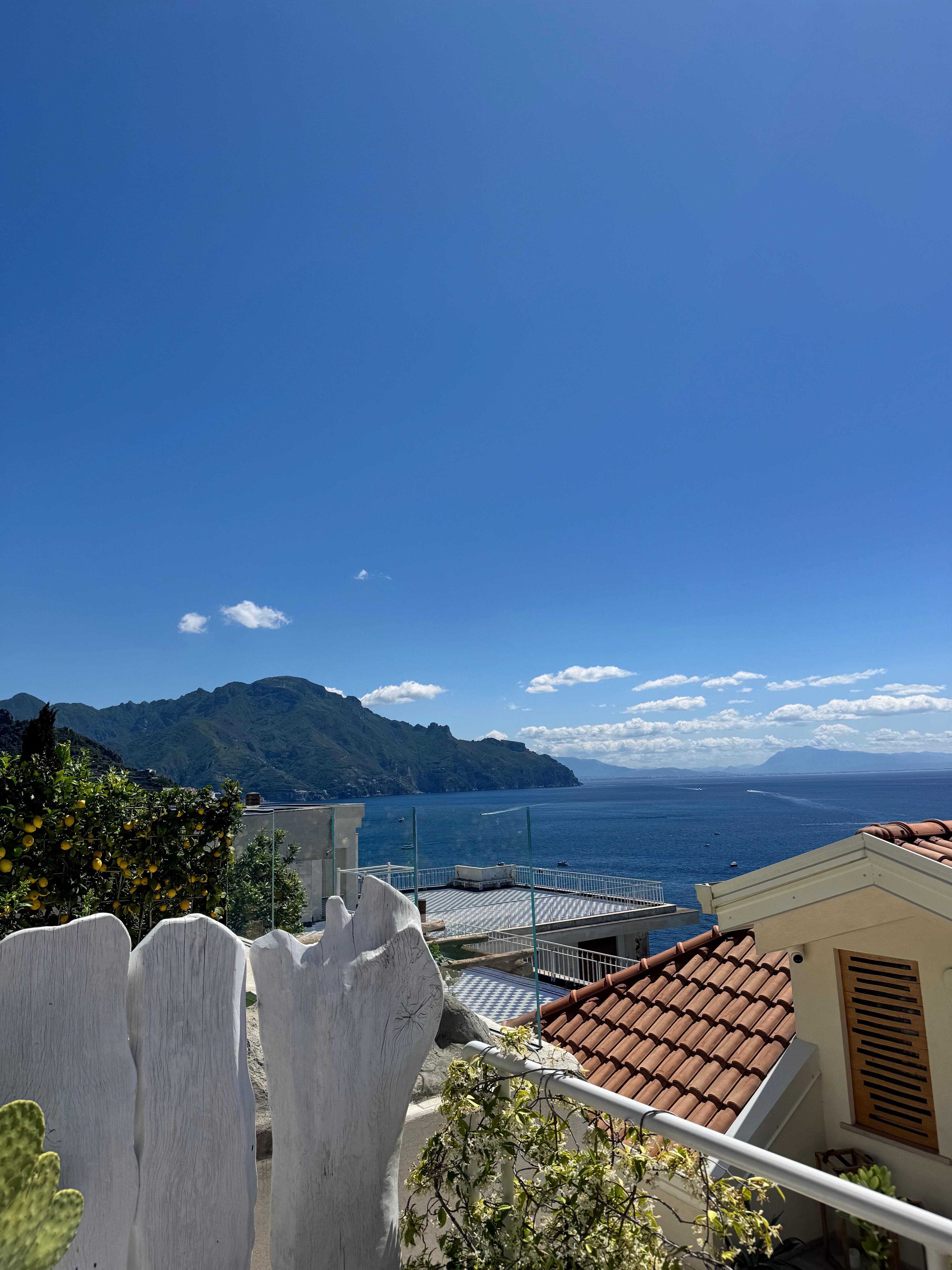 View from the pool area!