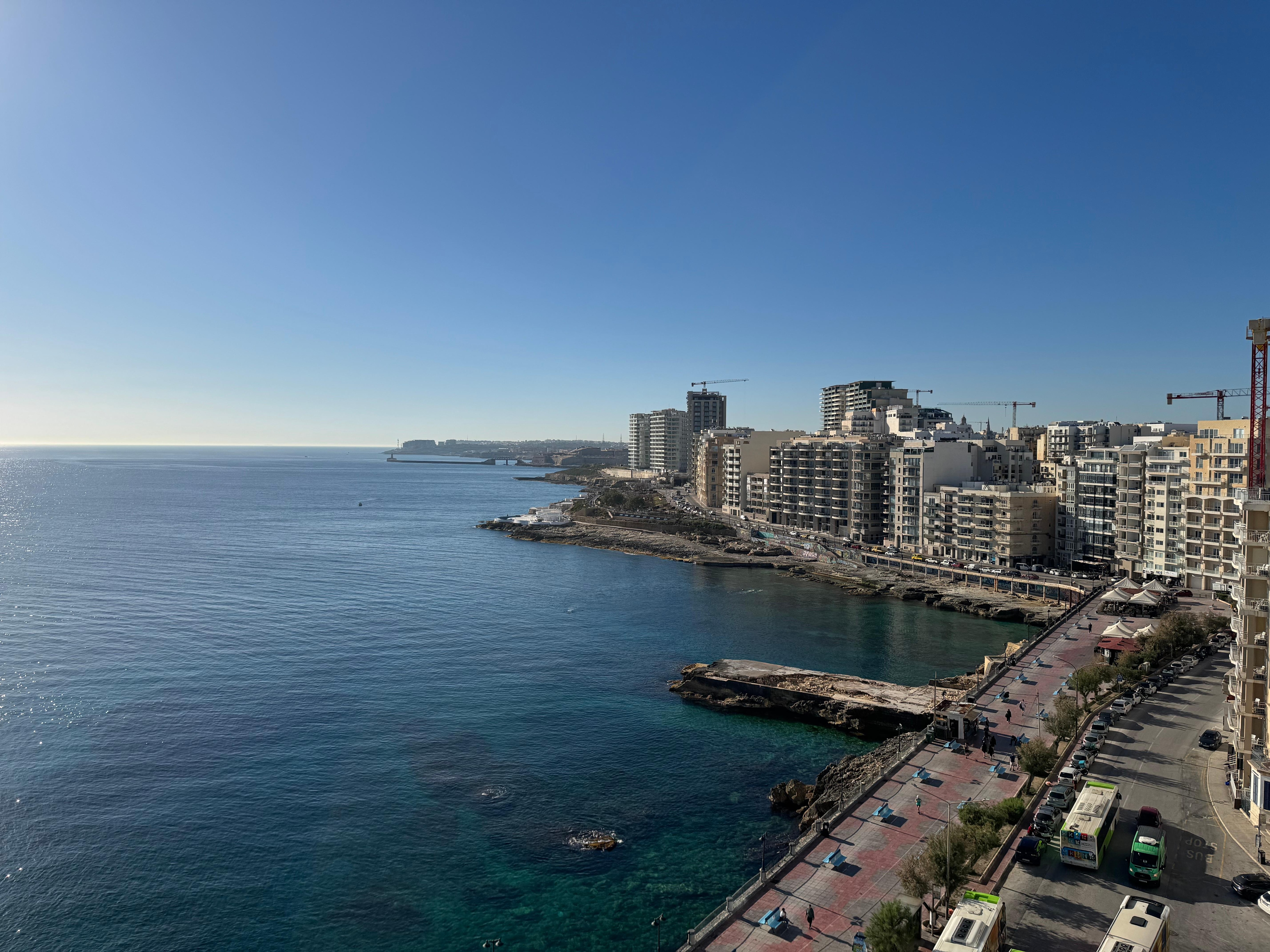 View from level 9 balcony.