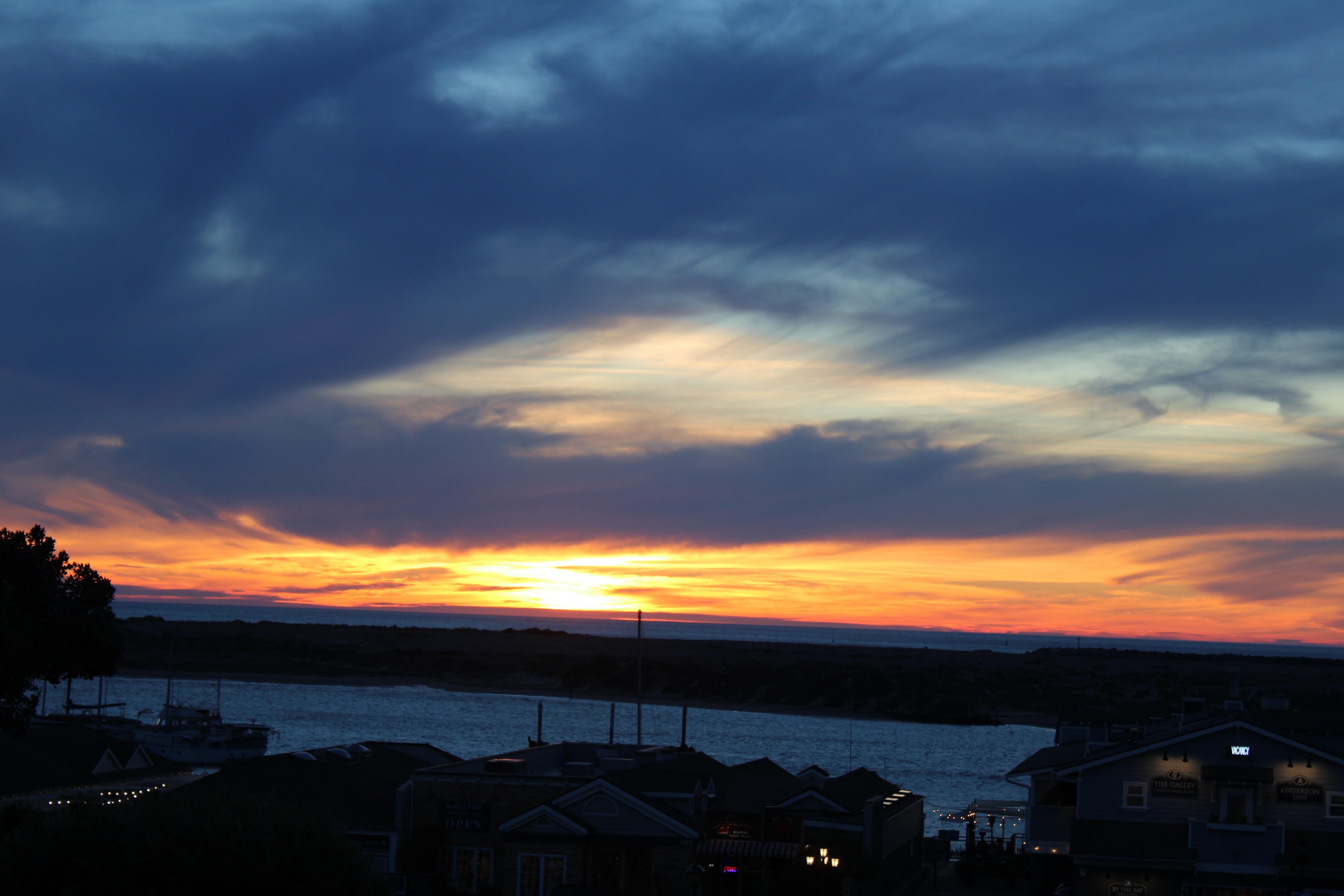 Beautiful sunset every evening 