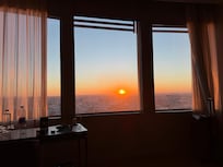 Sunrise from the 22nd floor