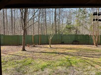 Backyard view (this is what you see from the hot tub)