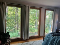 Our view from the master bedroom