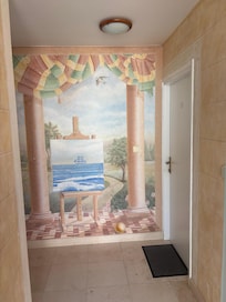 Gangen inn til leiligheten