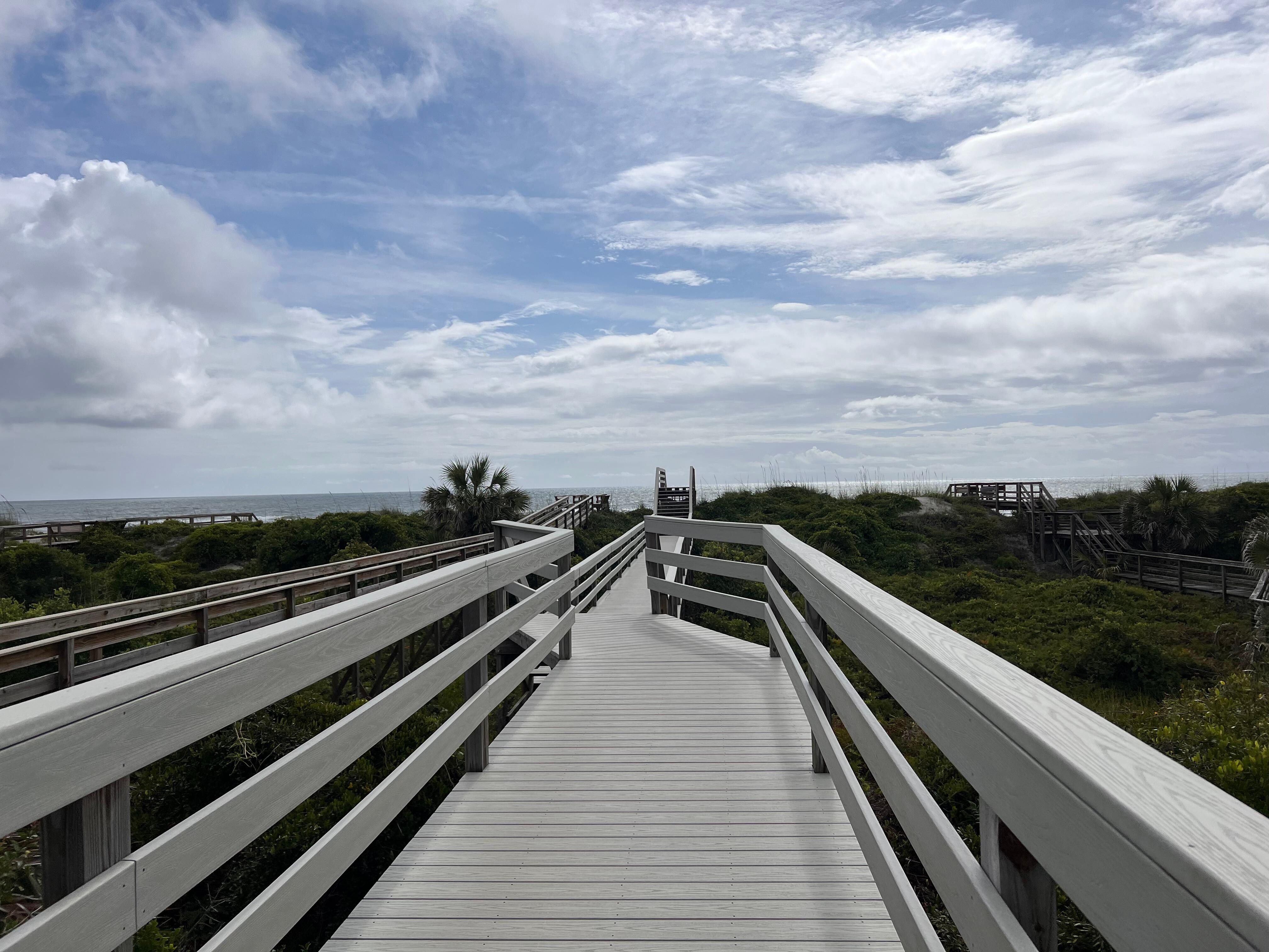 Walk way to beach