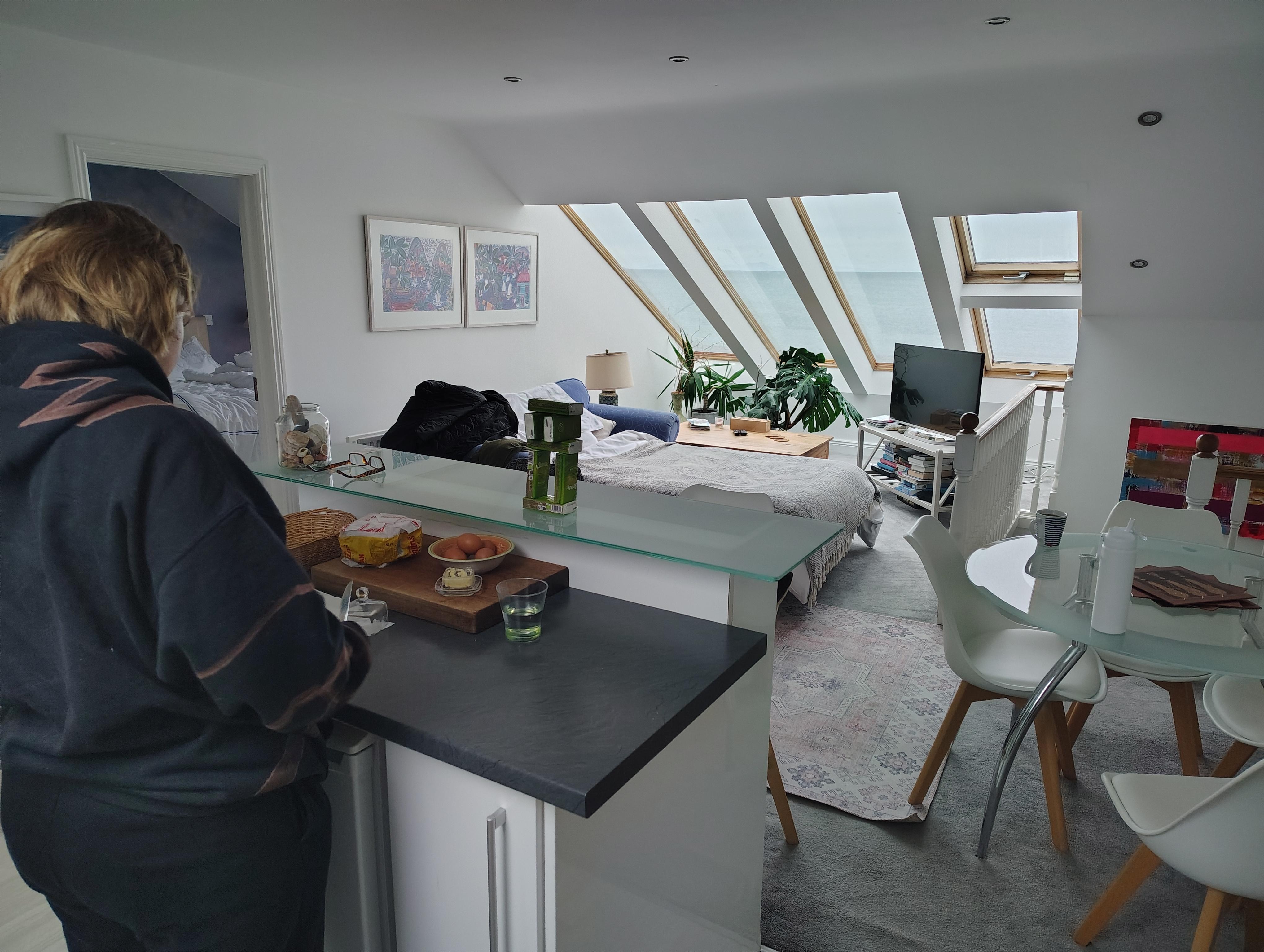 Great view from the kitchen!