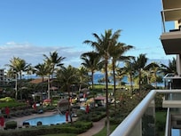 View from lanai day time