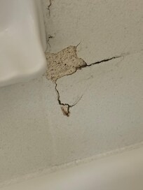 Mold and broken tile