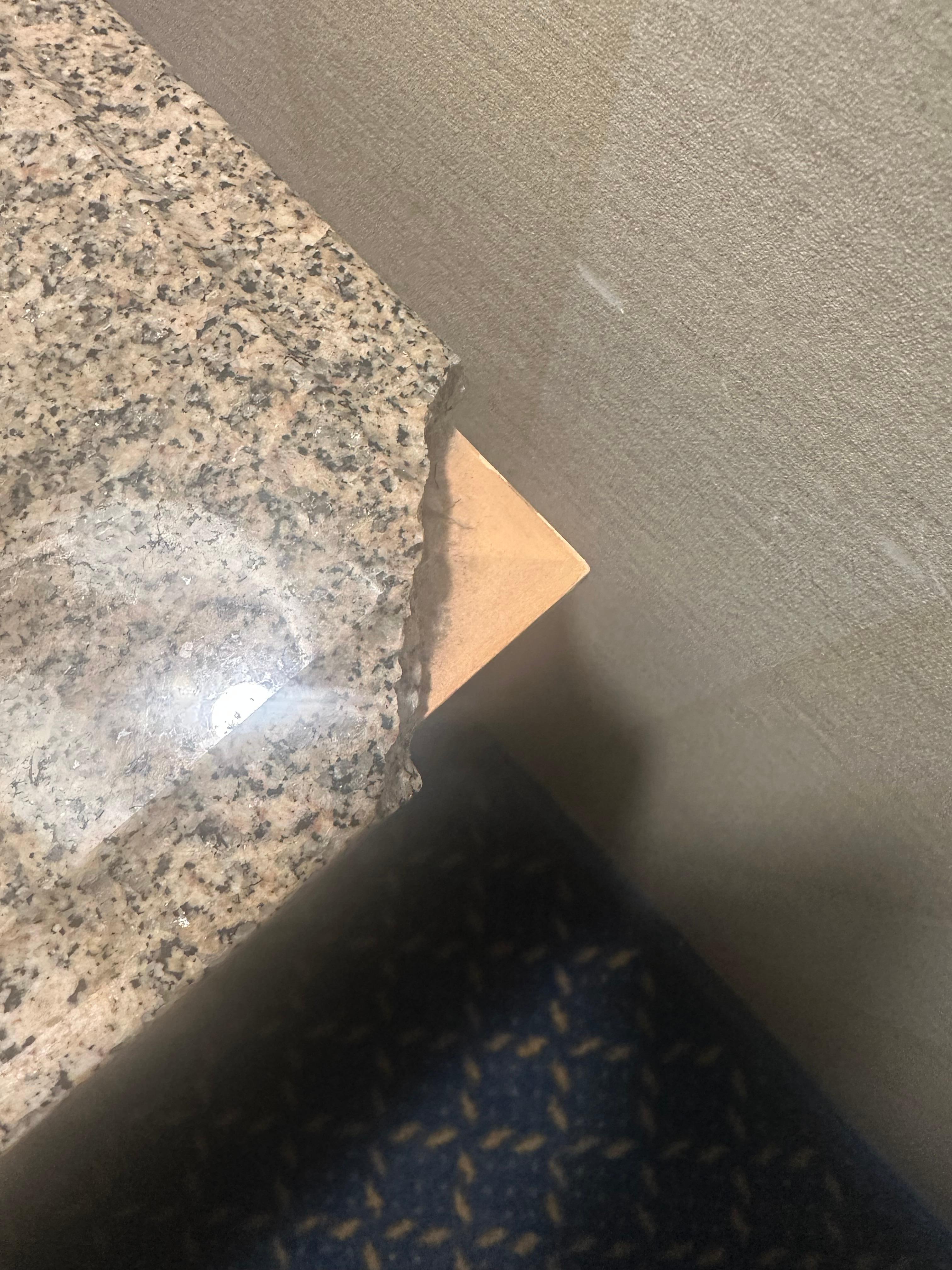 Broken desk