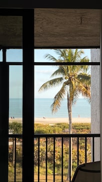 Gulf view from master bedroom