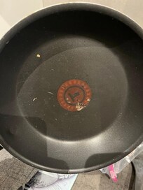 Non stick coating completely scratched off