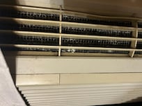Moldy looking air conditioner