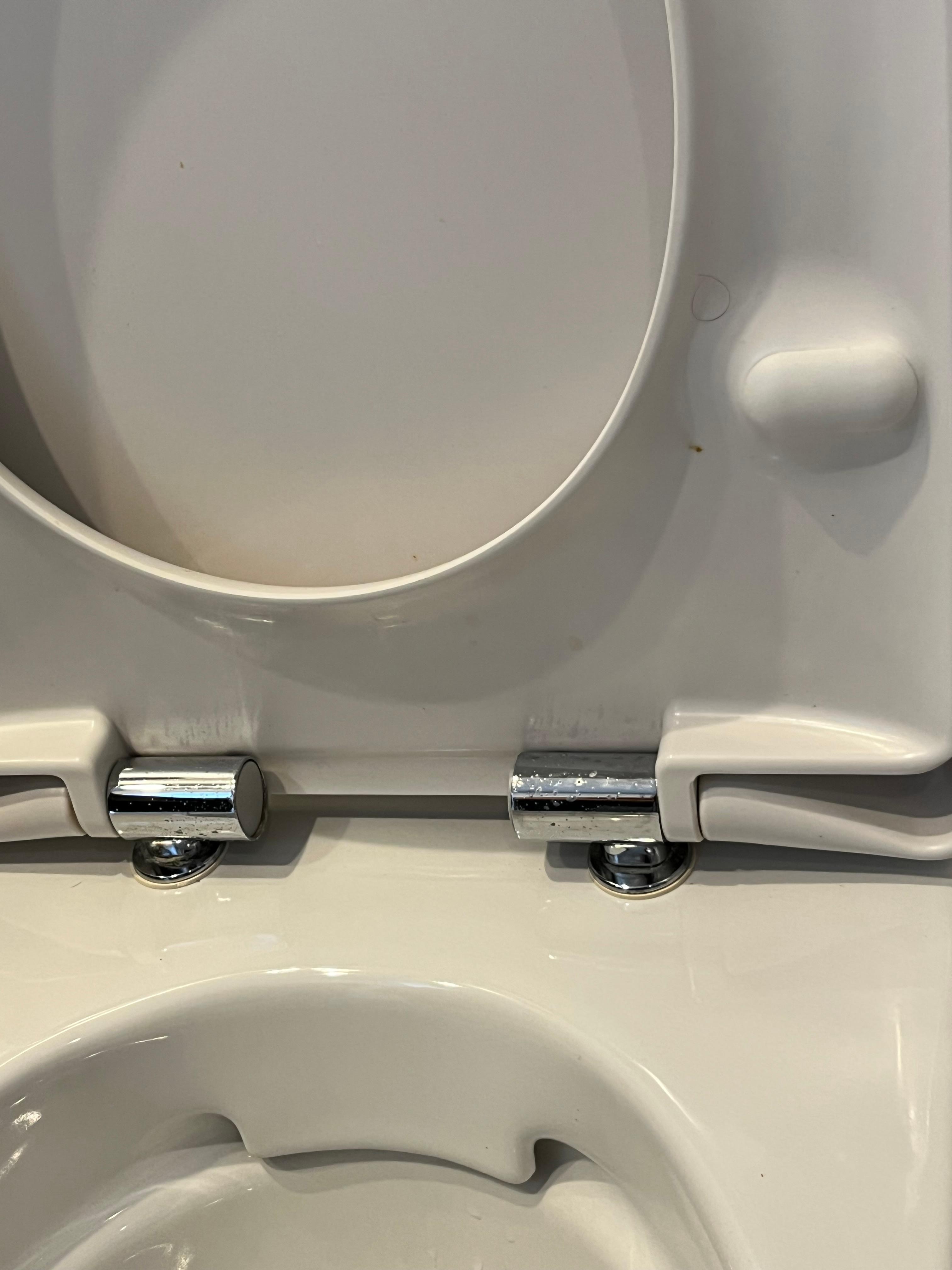 Toilette Zimmer1: dreckige Toilette 