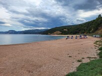 Strand ca 10 min von der Unterkunft