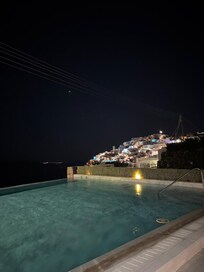 Pool at night