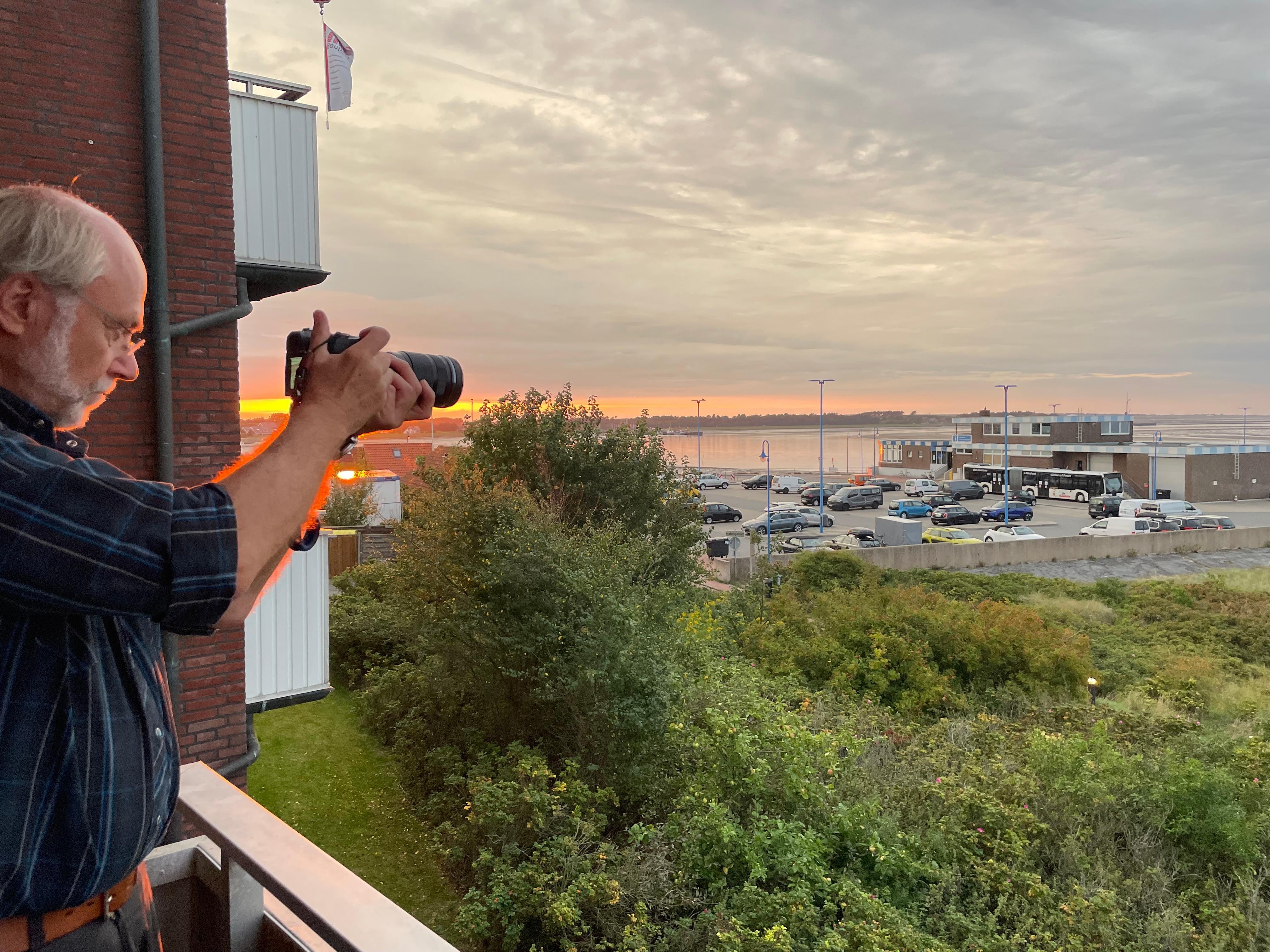 Schöner Ausblick auf den Hafen und den Leuchtturm 