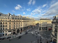 The view from the balcony-on the 5th floor.