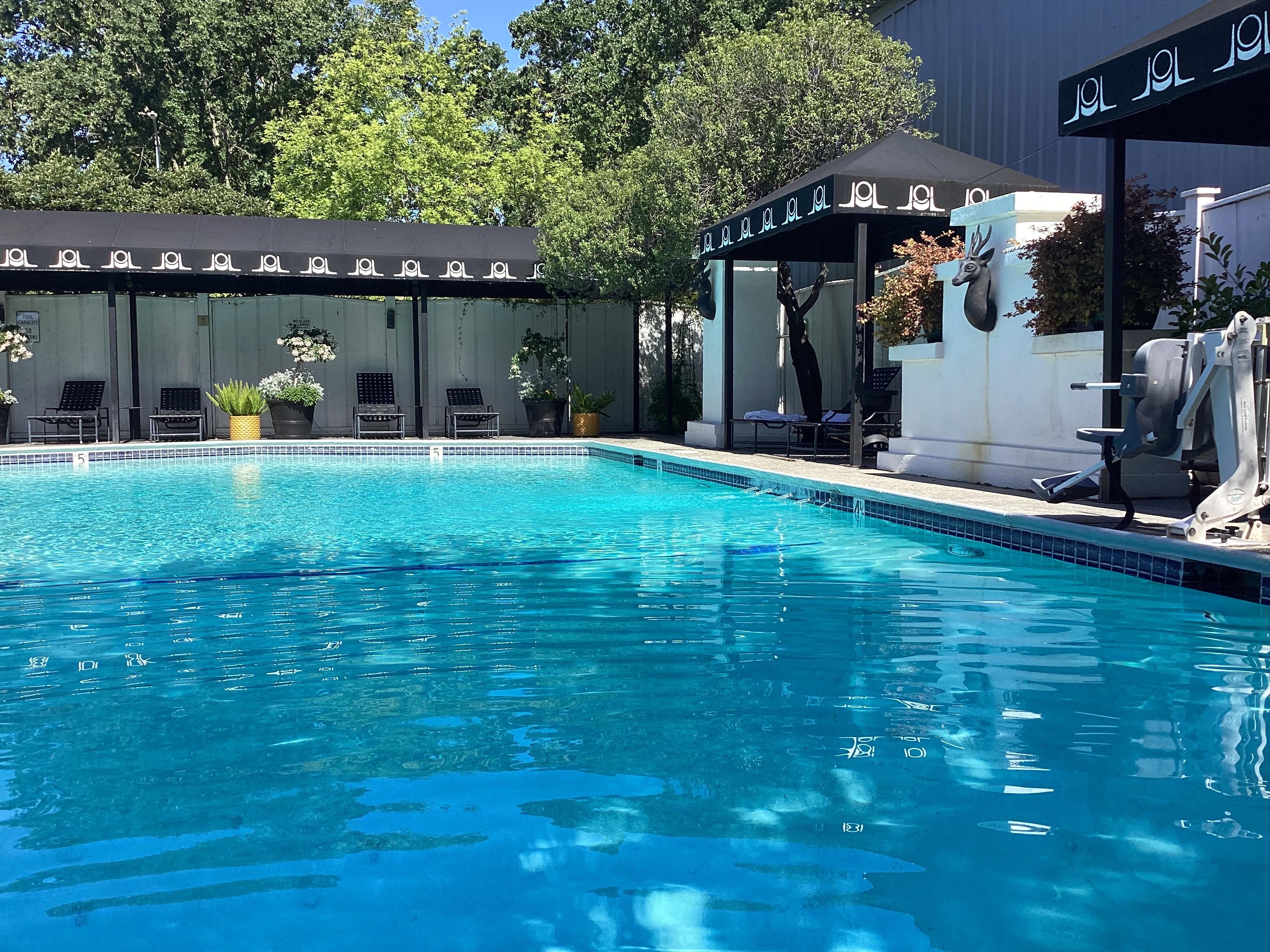 Super relaxing pool, hot tub beautiful area!