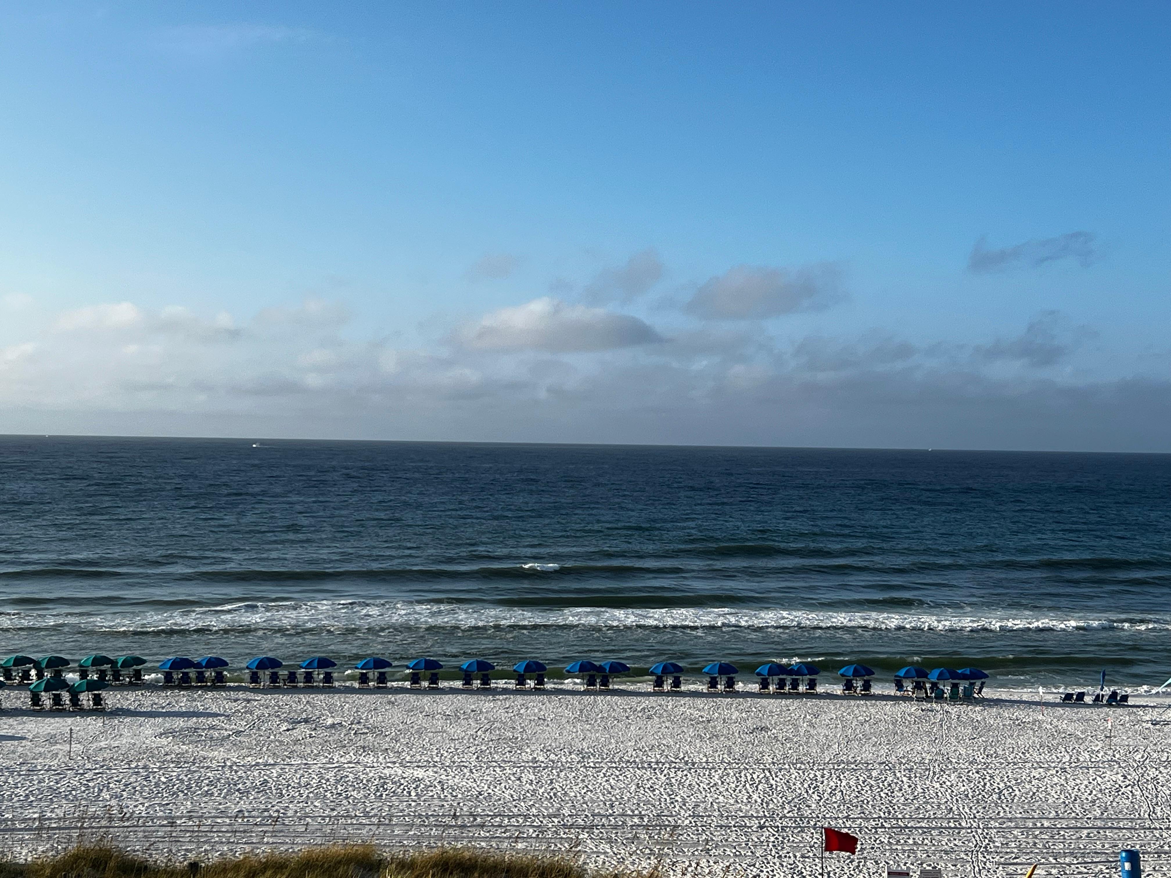 View from balcony of 52. 