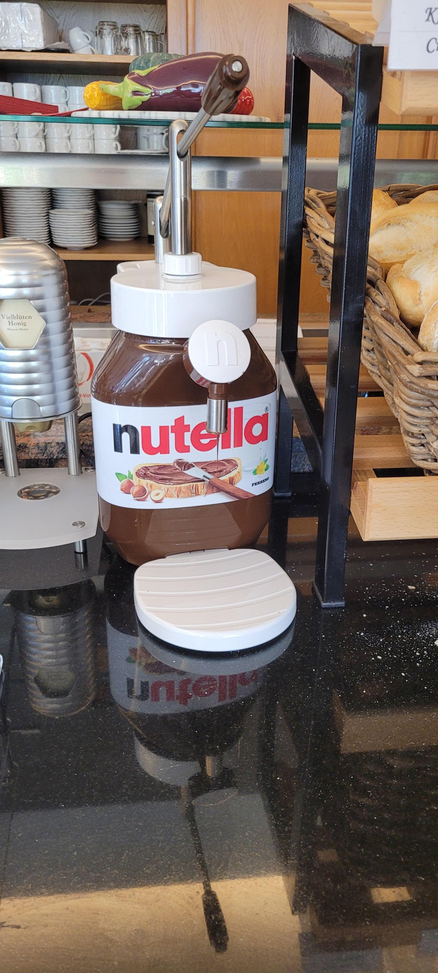 Nutella på frukosten