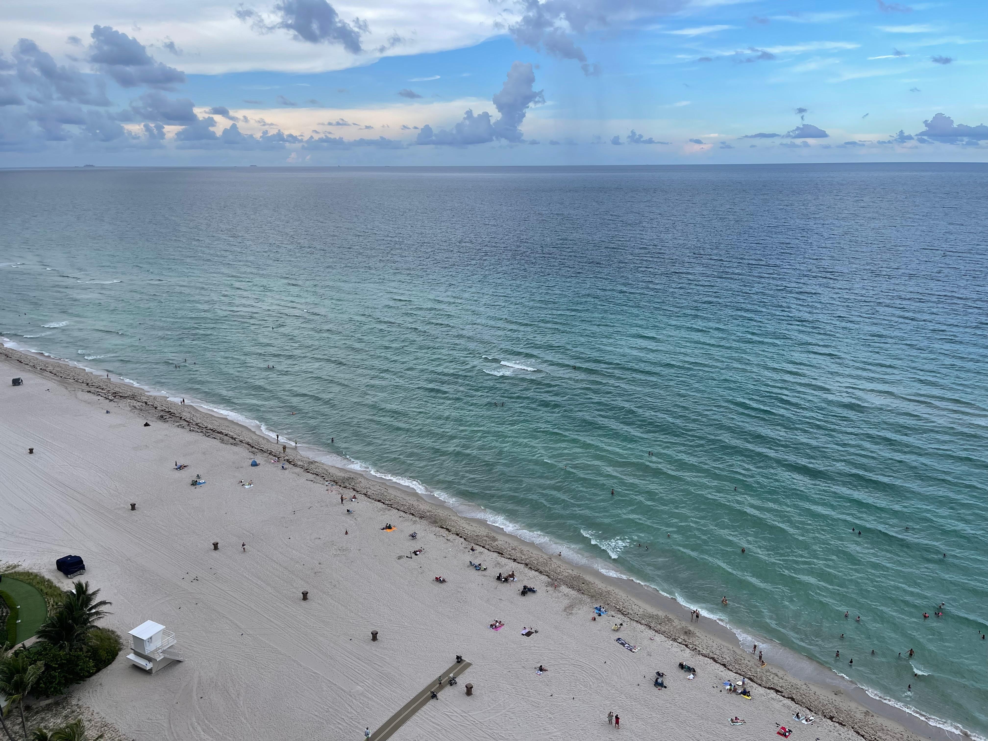 View from balcony