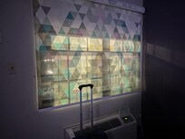 Double curtains for privacy