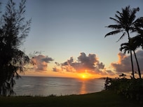 Sunrise from our condo unit.