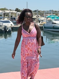 At the beach