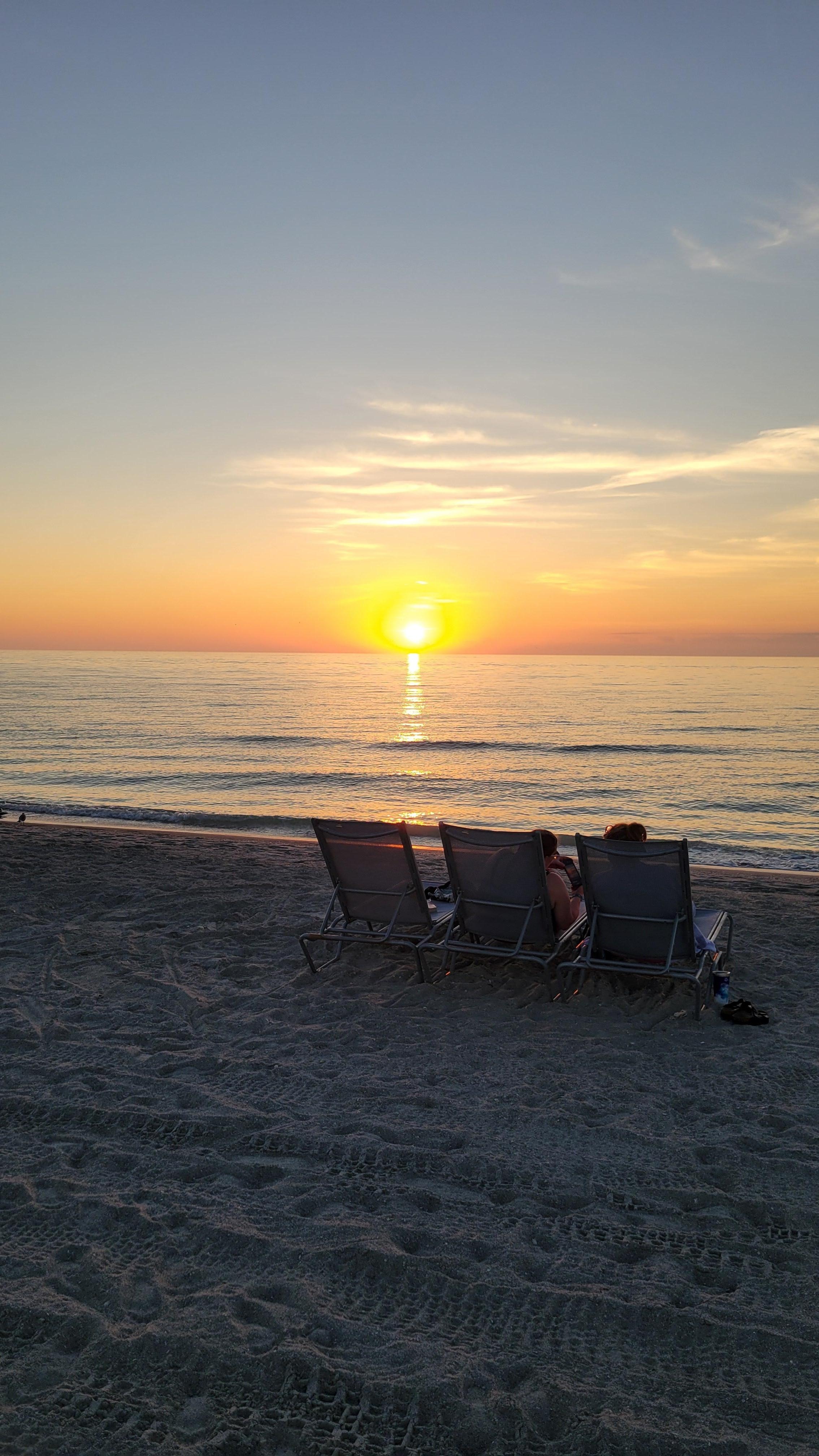 Perfect sunset views.