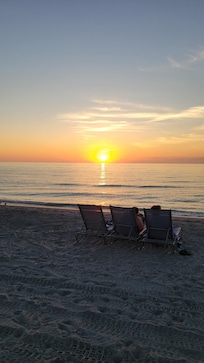 Perfect sunset views.