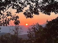 Sunrise at serene Trenton home
