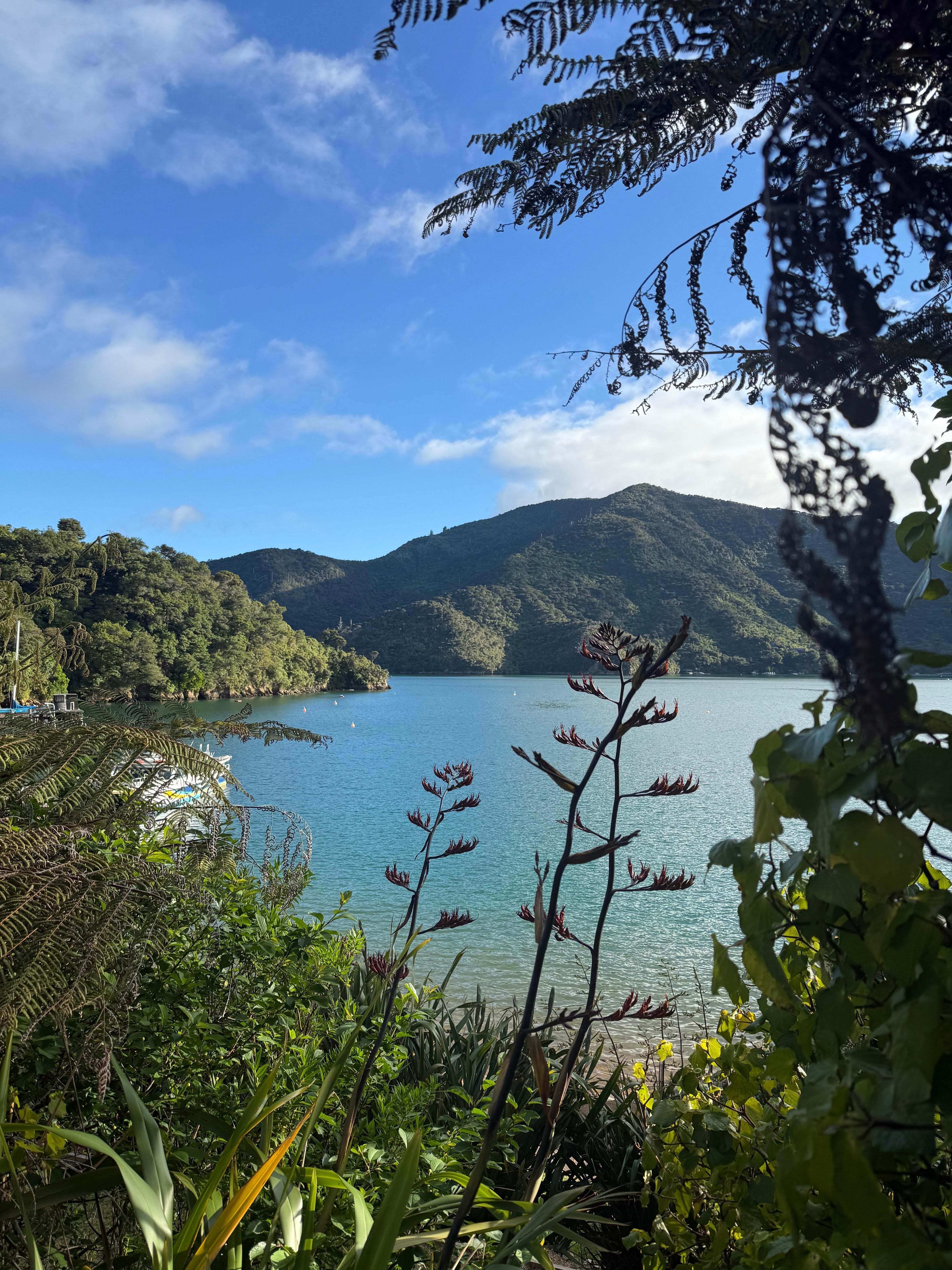 View a few steps from our room.