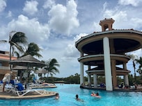 Infinity pool.