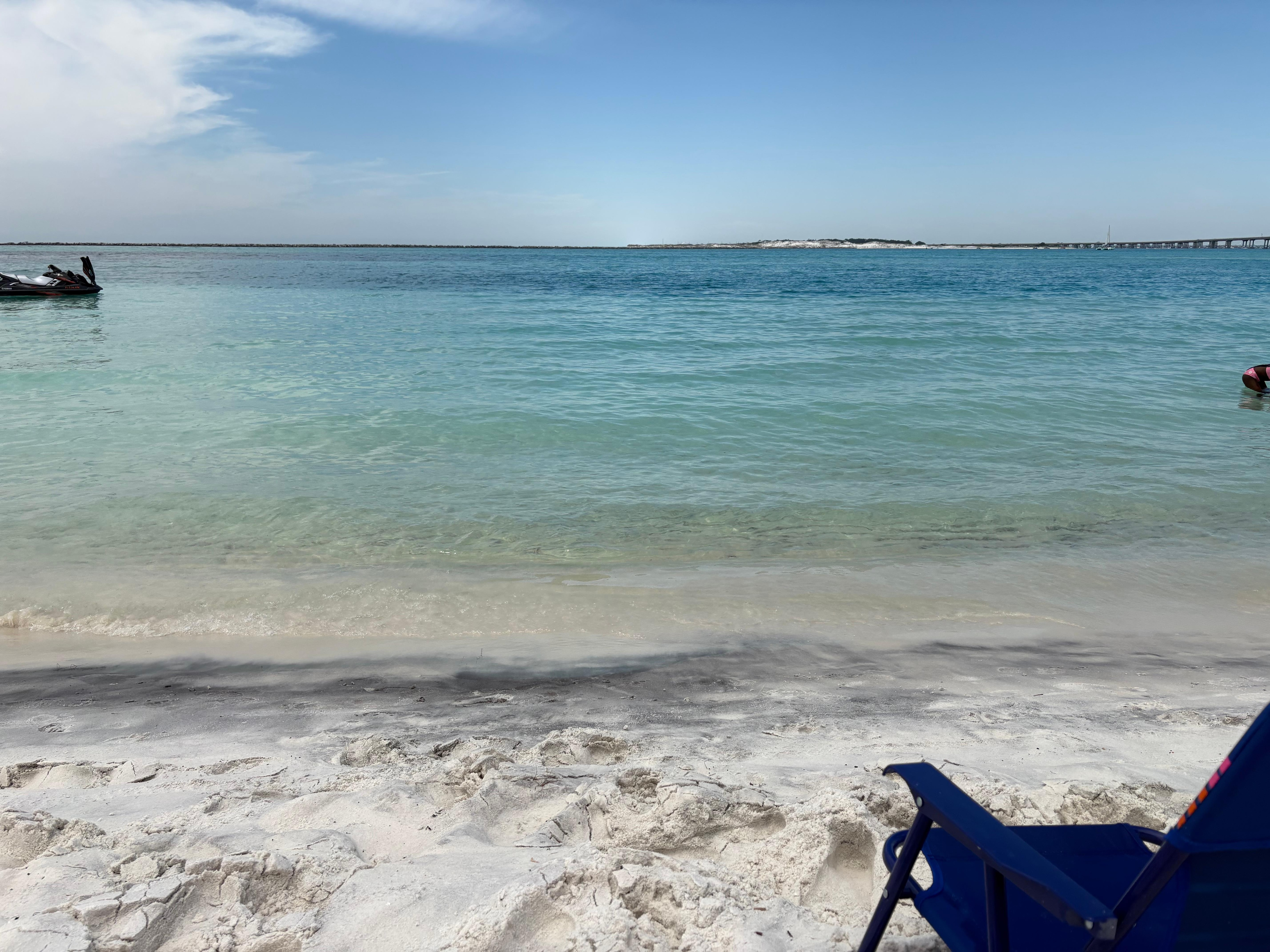 From the beach 