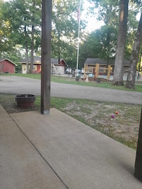 View from our patio area.