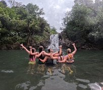 Waterfall hiking near Paia- towards Hana!