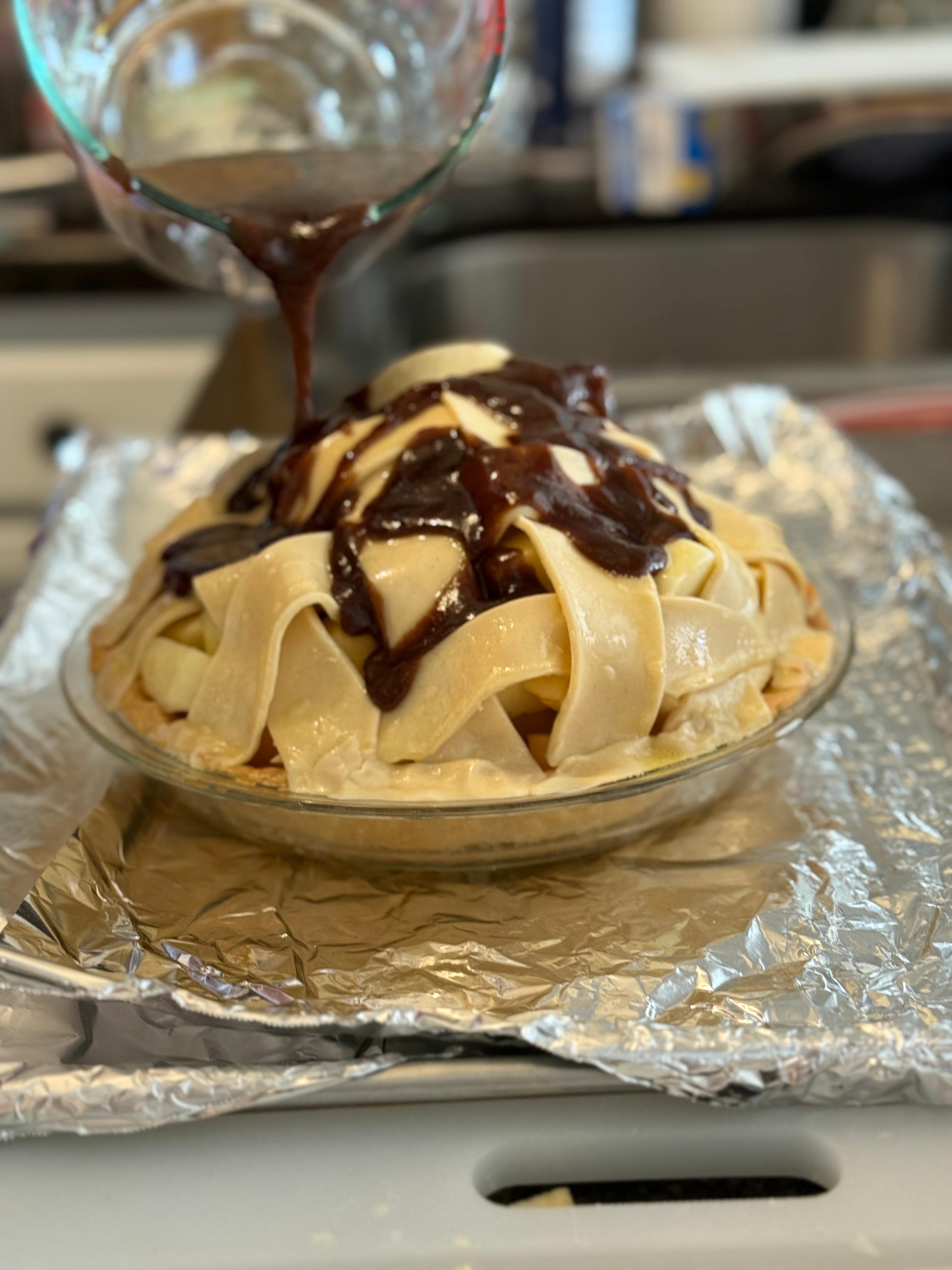 Apple pie in the works