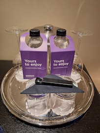 Complimentary water daily